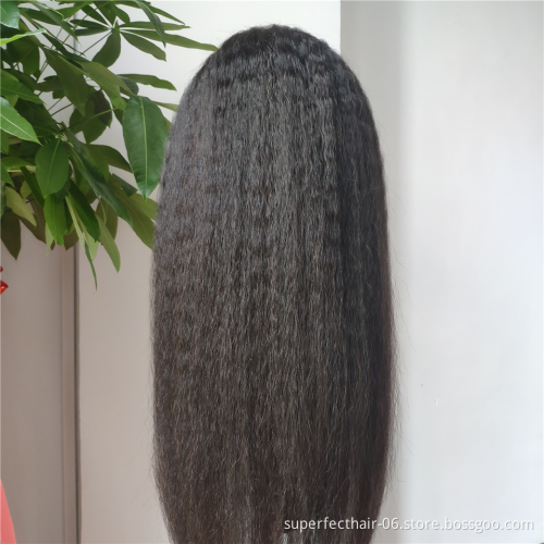 Dropship Unprocessed Brazilian Hair Cuticle Aligned Straight Headband Wig Loose Deep Virgin Human Natural Hair Wigs